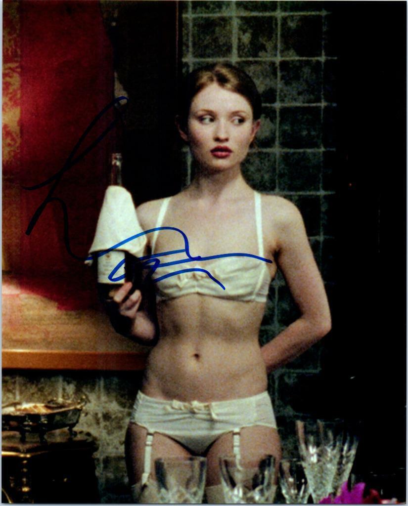 Emily Browning signed 8x10 Photo Poster painting Picture autographed Pic includes COA