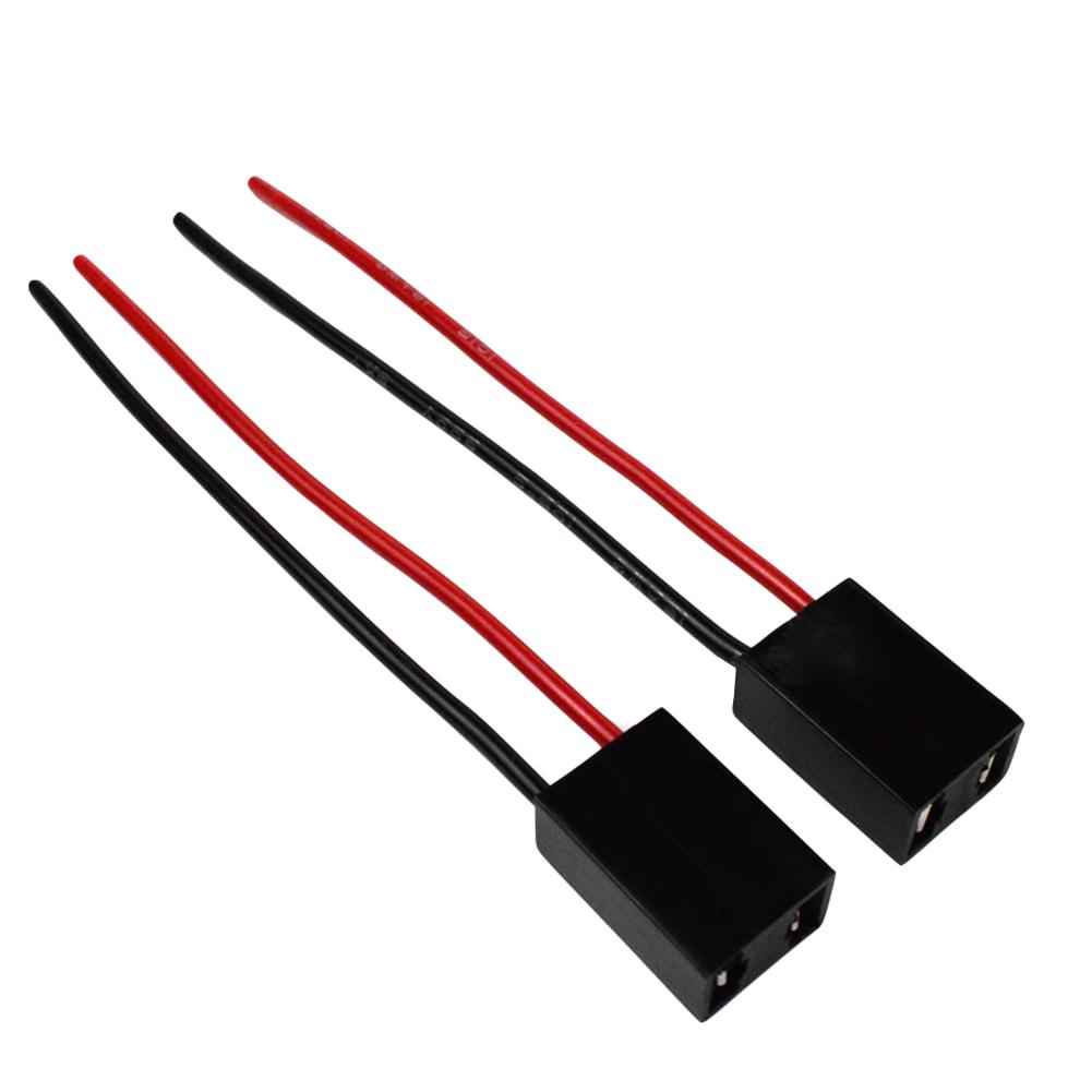 

1 Pair H7 Bulb Socket Female Adapter Connector for Car Headlight Fog Lamp, 501 Original