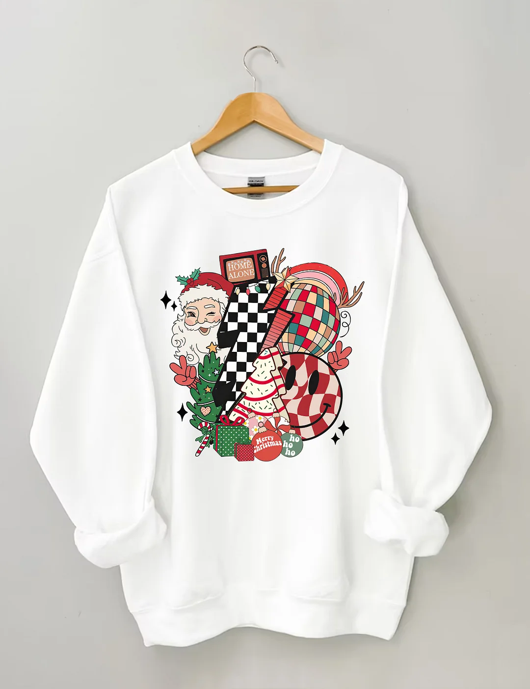Retro Merry Christmas Sweatshirt