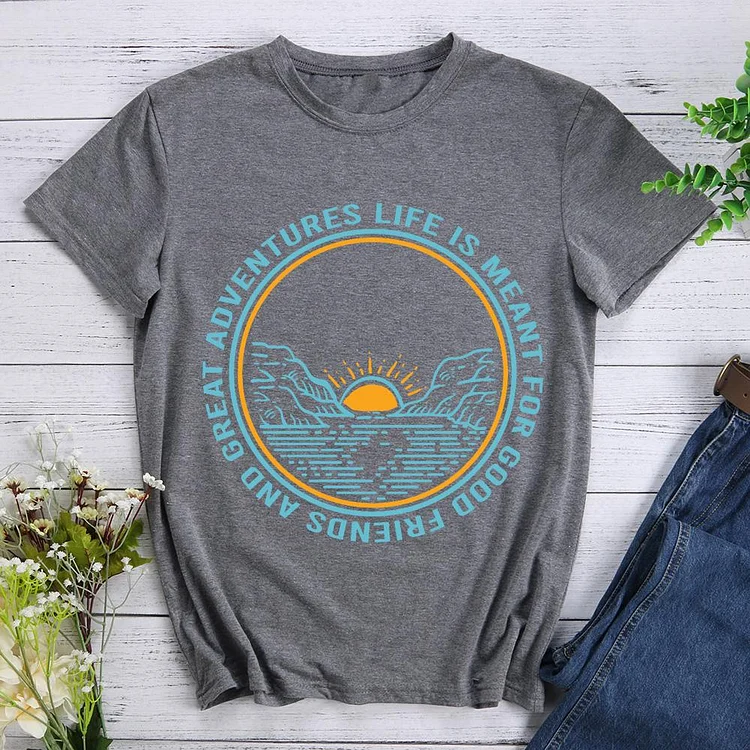 PSL Life Is Meant For Good Friends Hiking Tee-615280