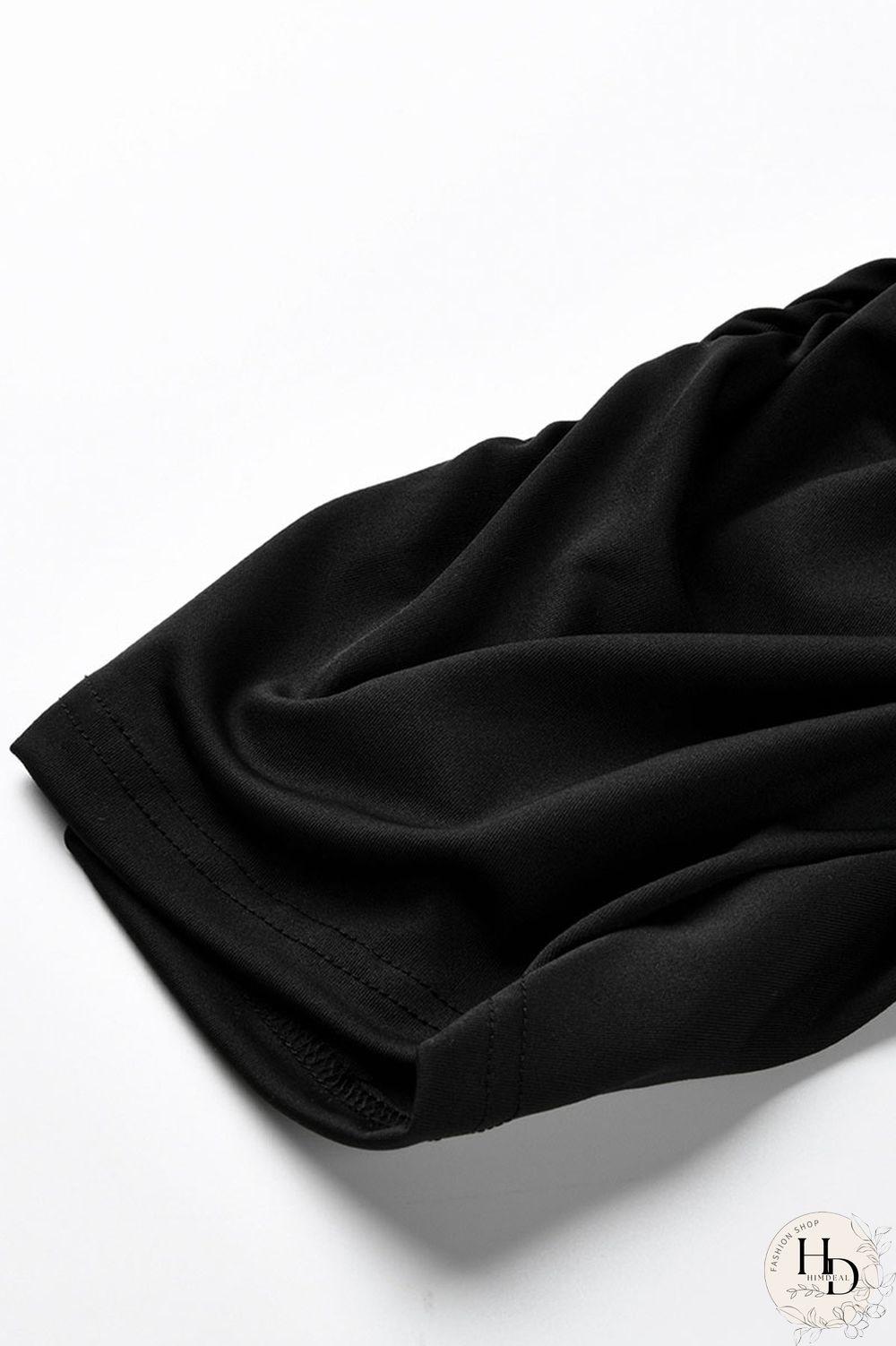 Yellow Drawstring High Solid Pocket Draped Boot Cut Pants Bottoms