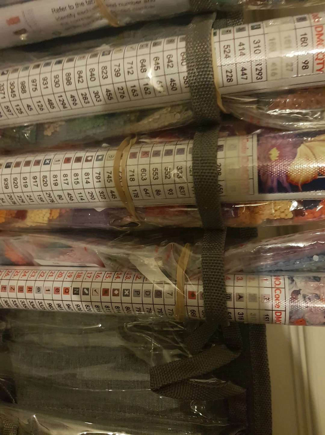 Compartments Diamond Painting Canvas Storage Organizer