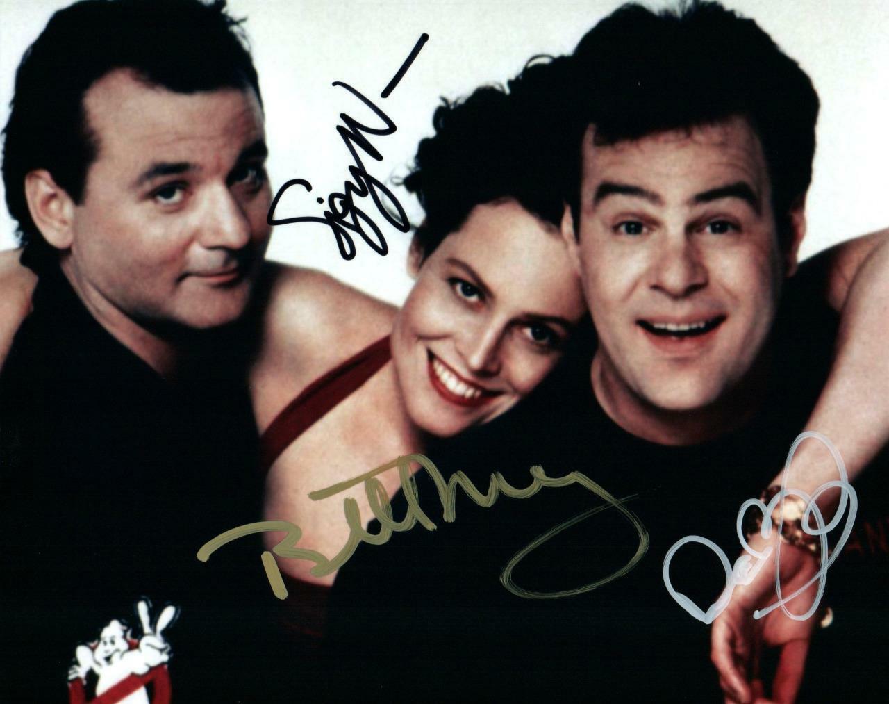 Bill Murray Dan Aykroyd Weaver signed 8x10 Photo Poster painting Pic autographed Picture and COA