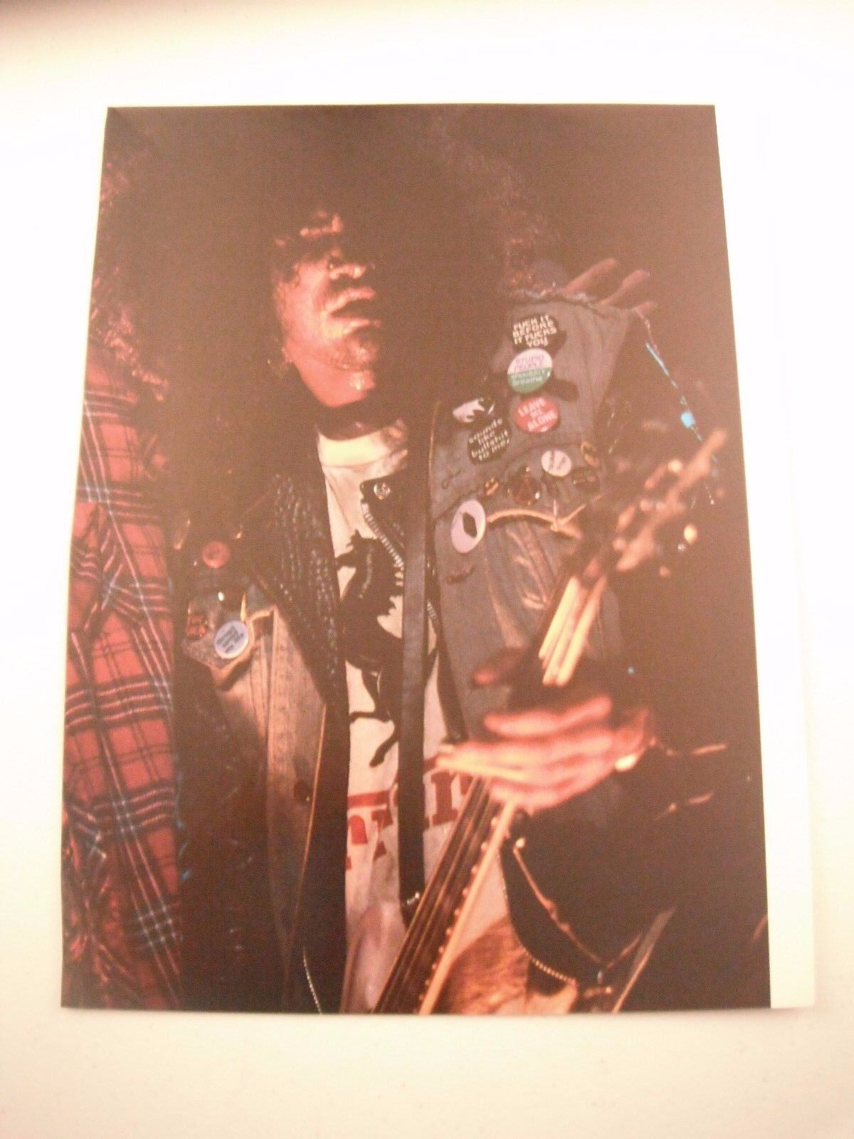 Guns N Roses GnR Coffee Table Book Photo Poster painting Page Slash #3