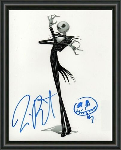 Tim Burton Nightmare Before XMAS A4 SIGNED AUTOGRAPHED Photo Poster painting POSTER  POST 2