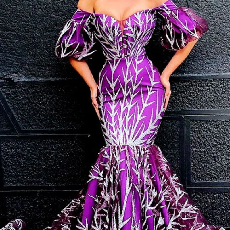 Uveng Uveng 2025 Women's Dress With Boobs Thorny Dress Stitched With Fishtail Dress