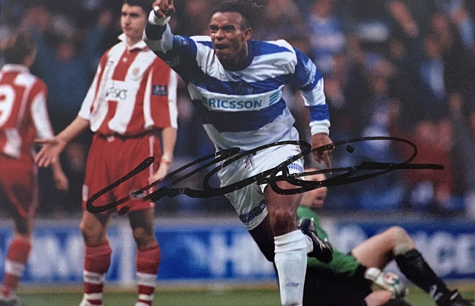 Trevor Sinclair Genuine Hand Signed Queens Park Rangers 6X4 Photo Poster painting 2