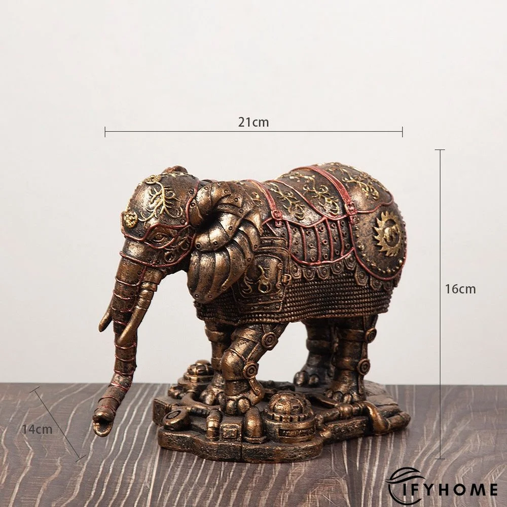 Steampunk Style Mechanical Traveler Octopus Sculpture | IFYHOME