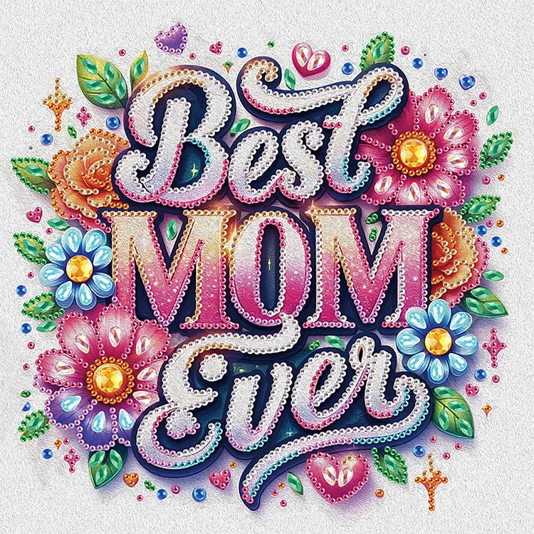 Mothers Day - Partial Drill - Special Diamond Painting(30*30cm)