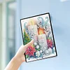 50 Pages A5 Special Shaped Candle Mosaic Diamond Sketching Book Kit