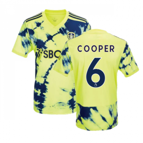 Leeds United Liam Cooper 6 Away Trikot 2022-2023
