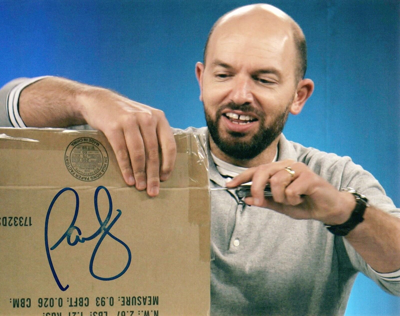 Paul Scheer Signed Autographed 8x10 Photo Poster painting Andre The League COA