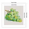 Food Series: Grapes-14CT Stamped Cross Stitch Egyptian Cotton 50*50cm/19.69*19.69in tapestrymarket