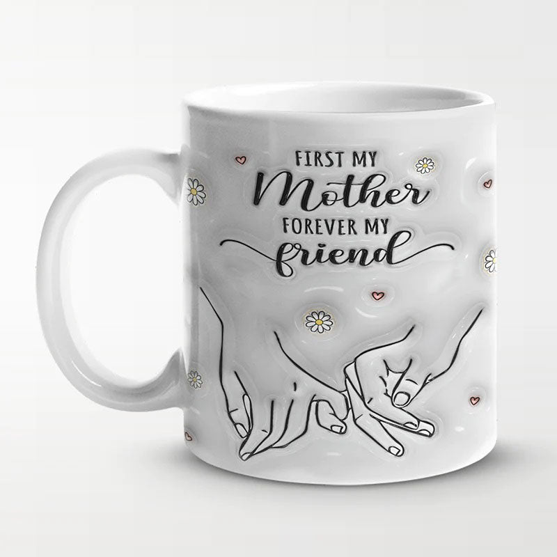 Unique Gift Family 3D Inflated Effect Printed Mug - Gift For Mom, Daughter