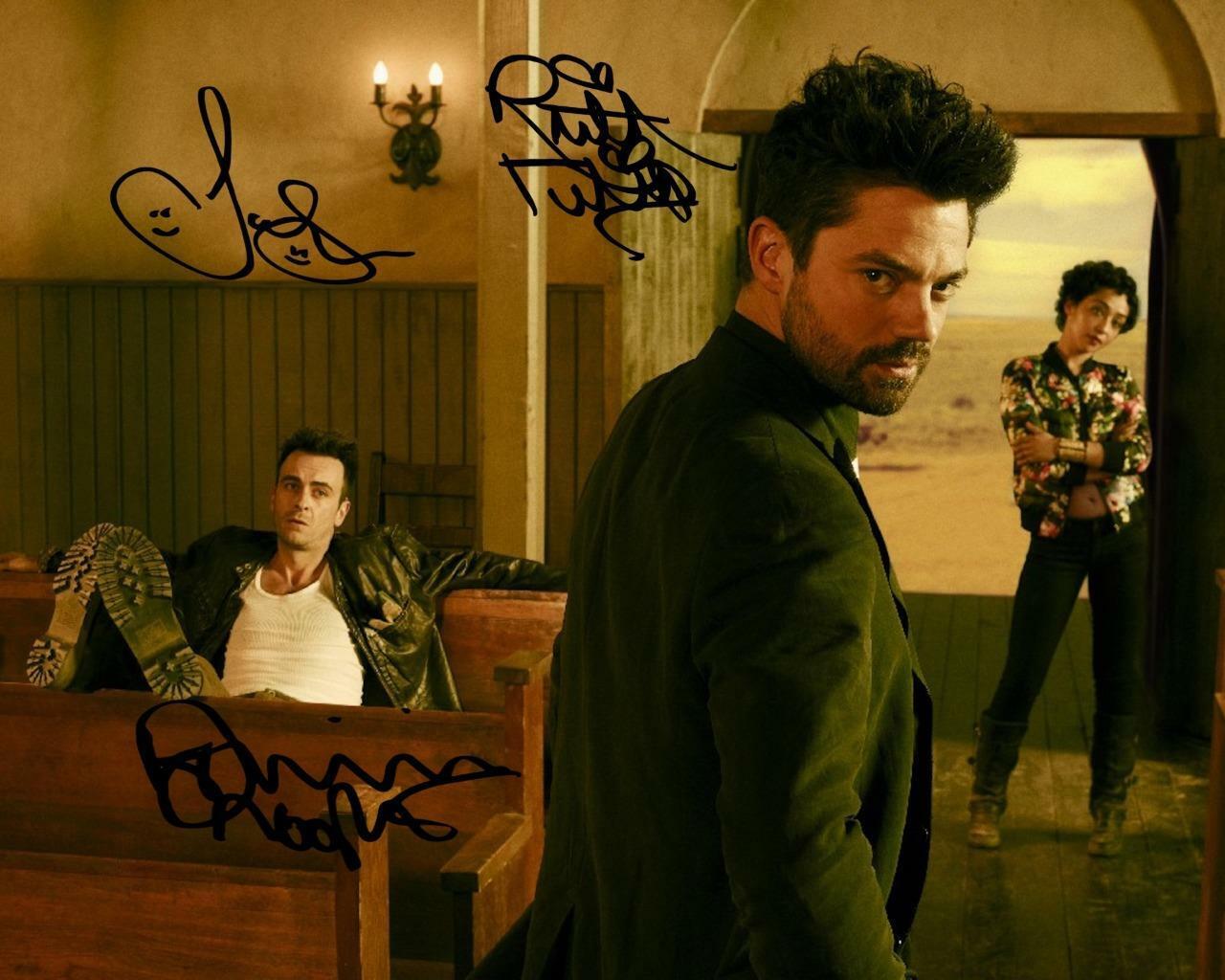 PREACHER TV Series Cast Cooper Nagga SIGNED AUTOGRPHED 10 X8