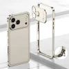 Seahorse Buckle Metal Frame Phone Case - Pure Frame, Breathable & Backless, Specialized Protective Cover for iPhone 17