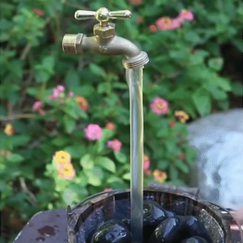 Invisible Flowing Spout Watering Can Fountain