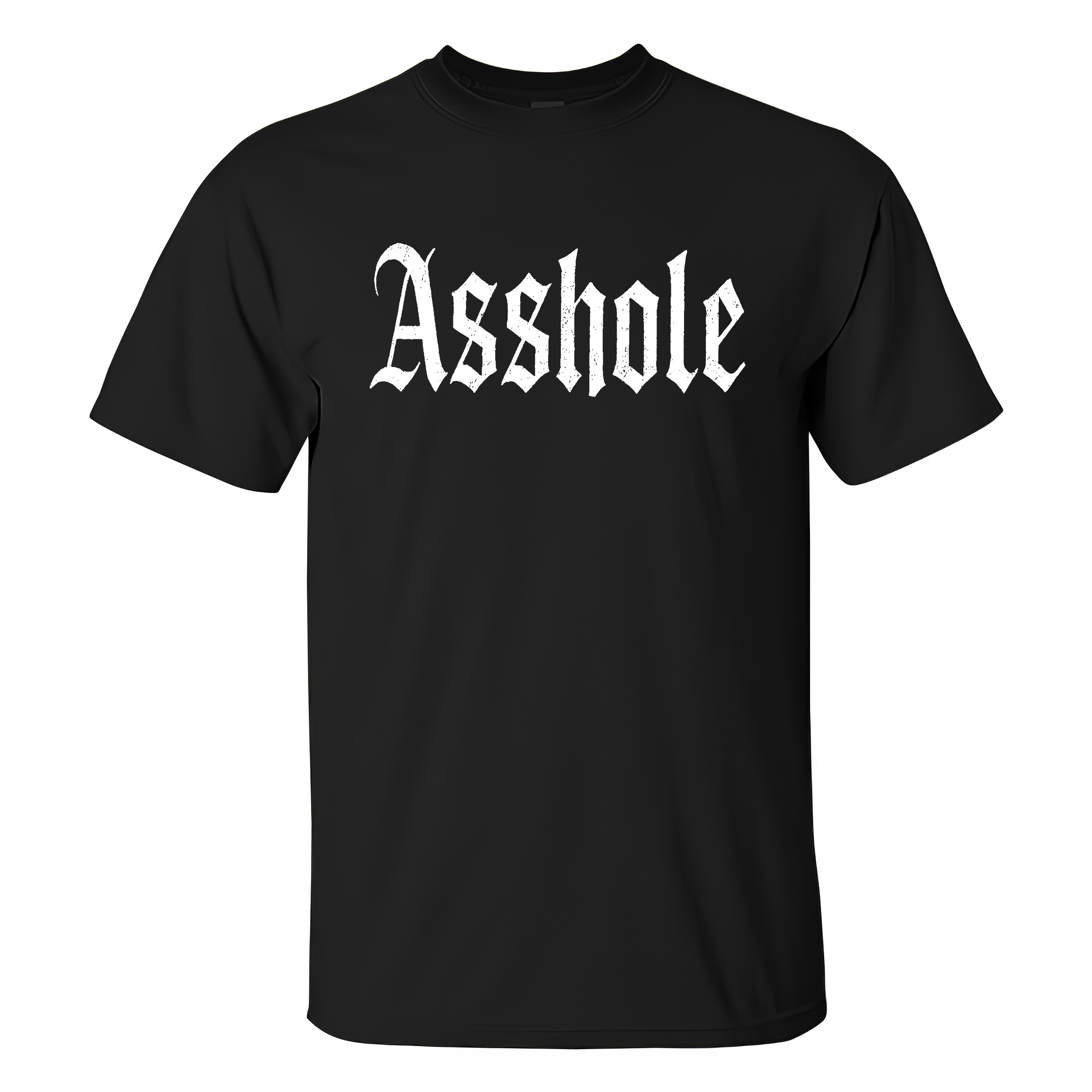Asshole Letters T-shirt - Livereid