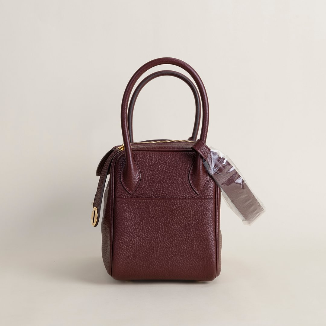 Lindy 26cm Clemence leather 57 Bordeaux&nbsp;GHW