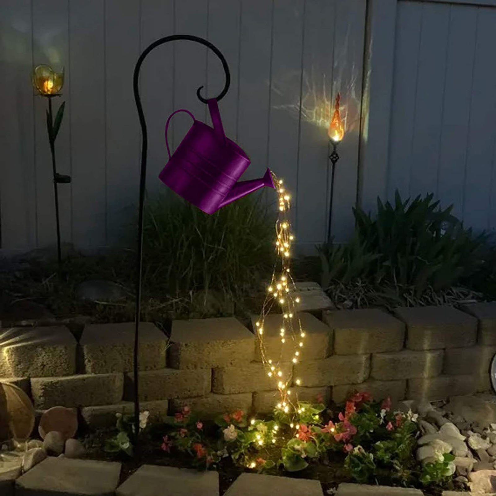 

Star Shower Waterproof LED Watering Can Fairy Art-Curtain String Night Light, 501 Original