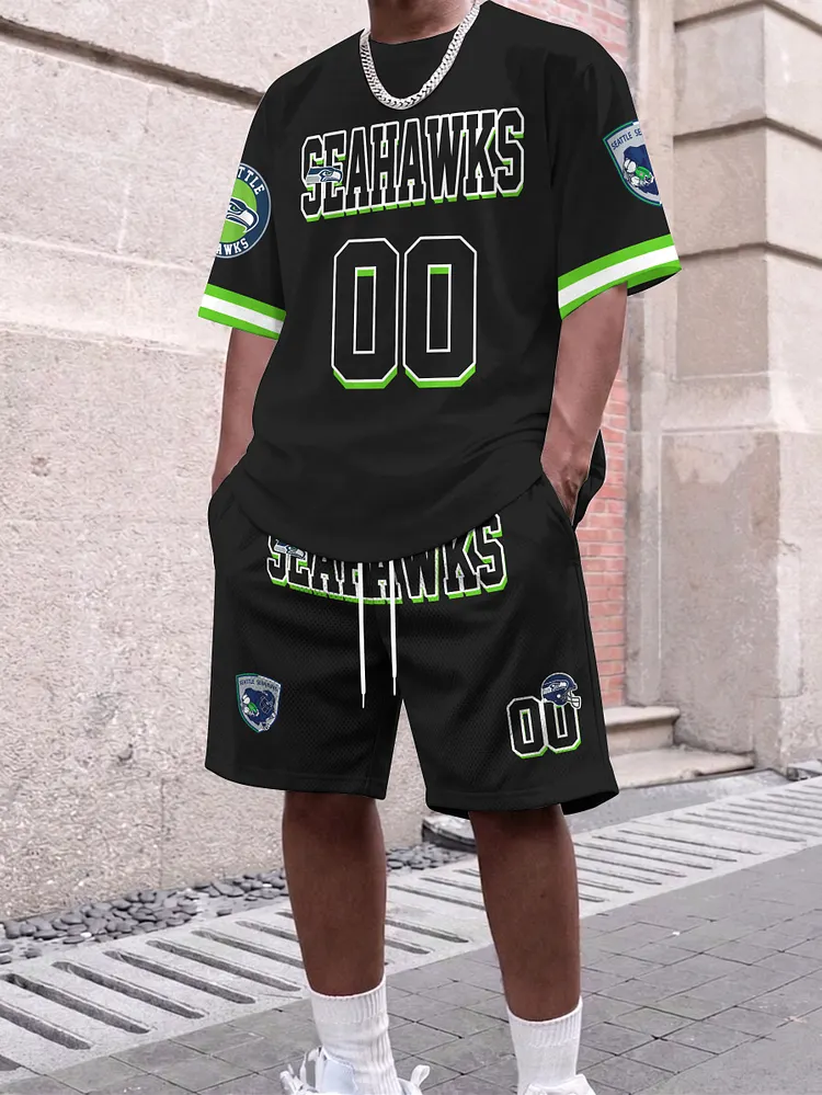 Seattle Seahawks  Limited Edition Top And Shorts Two-Piece Suits