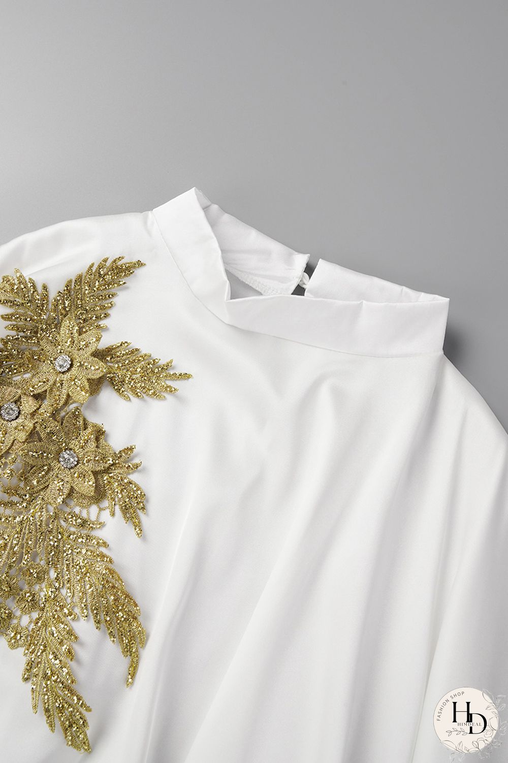 Yellow Casual Daily Solid Appliques Beading O Neck Long Dress Dresses