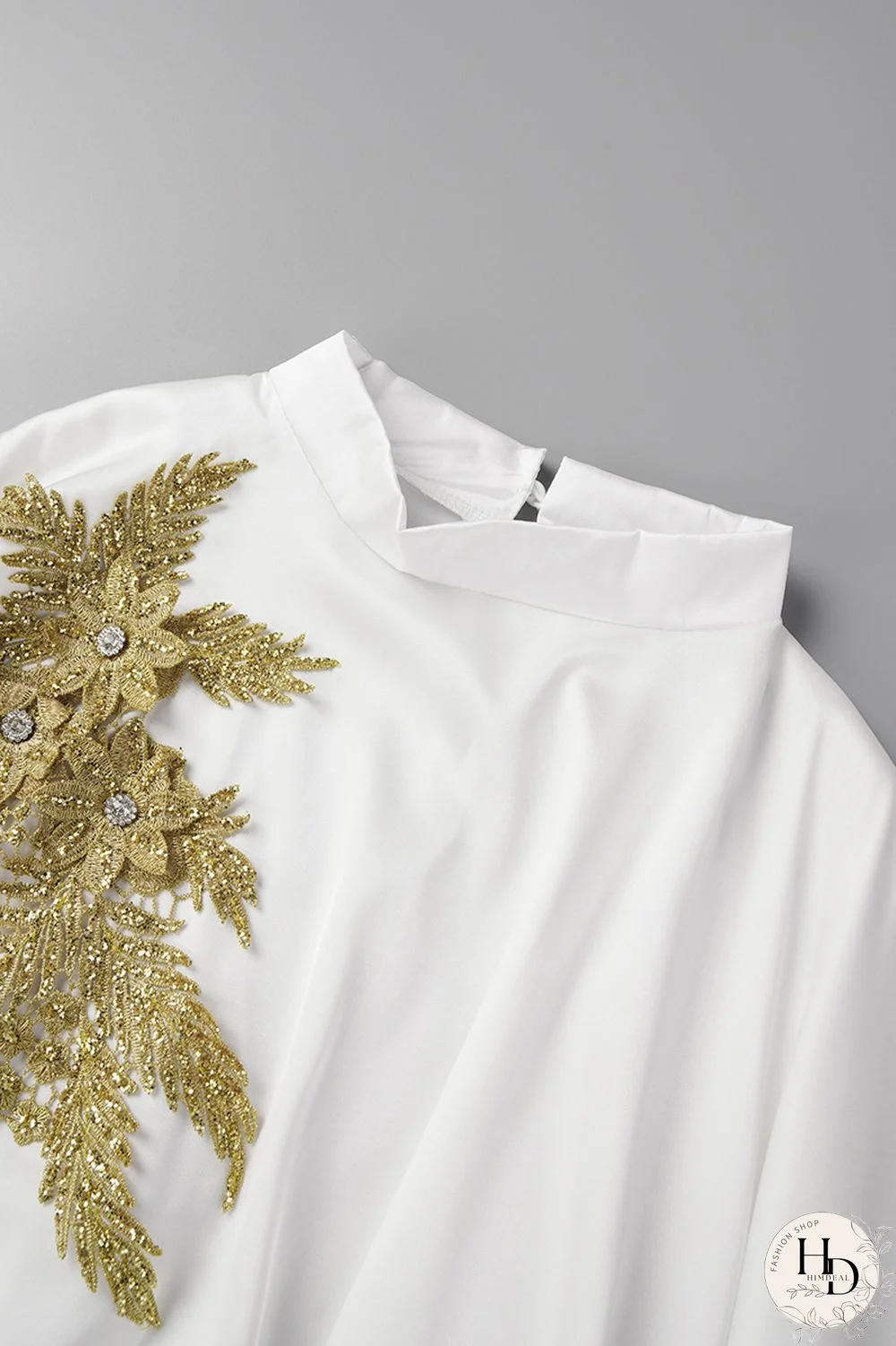 Yellow Casual Daily Solid Appliques Beading O Neck Long Dress Dresses