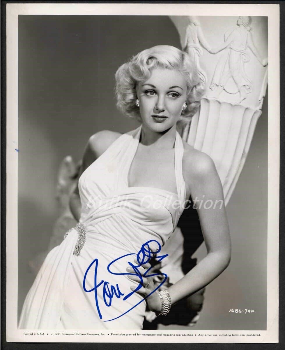 Jan Sterling - Signed Vintage Celebrity Autograph Photo Poster painting - guiding light