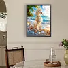 Diamond Painting -DIY Round Drill Pearl Seahorse