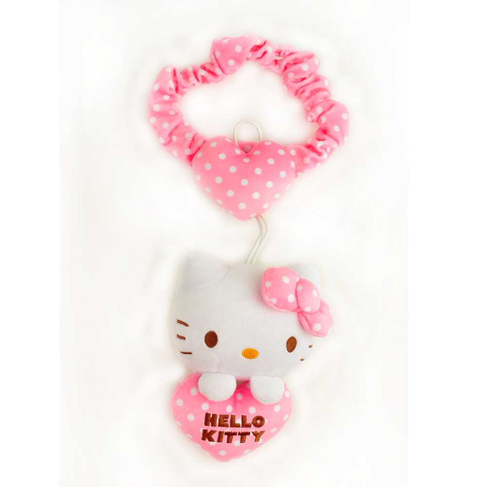 Hello Kitty Plush Doll Curtain Buckle Tieback Decor Curtain Strap Clip Pink Dot A Cute Shop - Inspired by You For The Cute Soul 