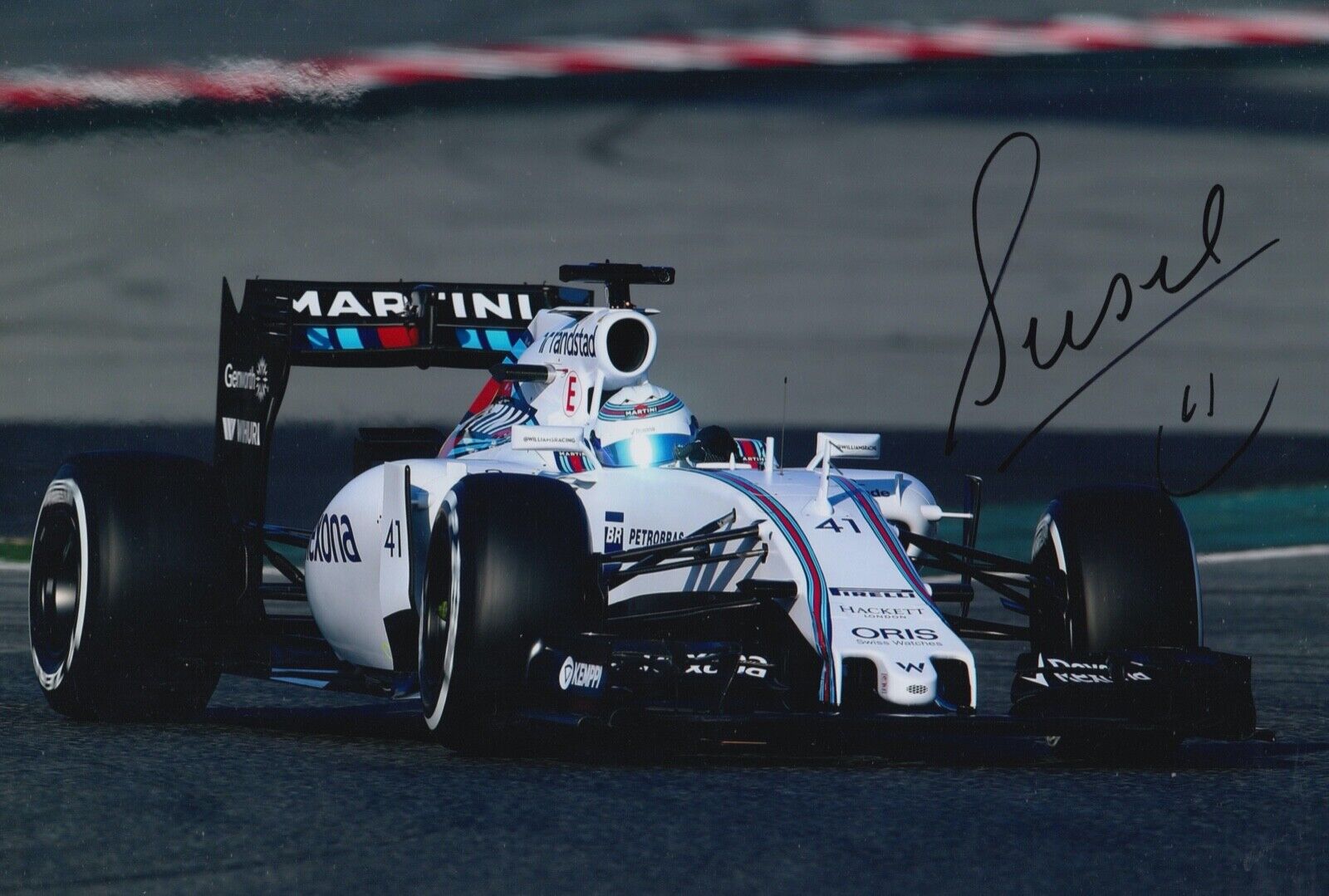 Susie Wolff Hand Signed 12x8 Photo Poster painting F1 Autograph Williams Racing 12