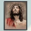 (Stamped/Counted) Easter Jesus - 11CT Cross Stitch 40*50cm/15.75*19.69in