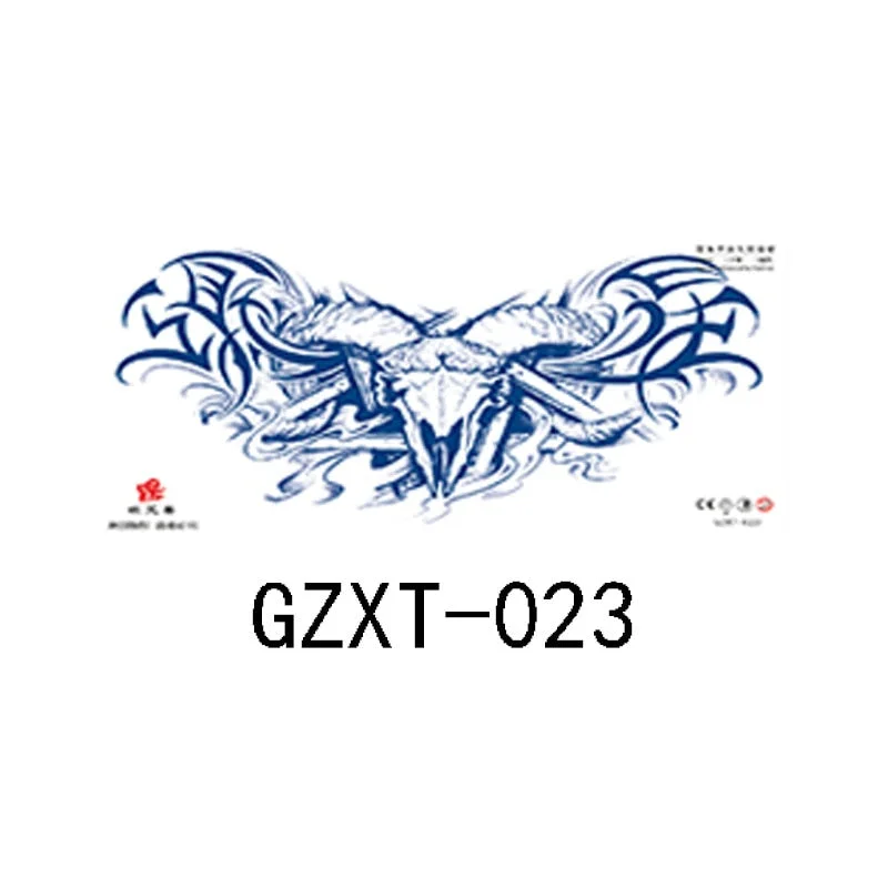 Herbal juice chest sticker tattoo sticker lasts 15 days herbal plant semi-permanent juice tattoo on chest back