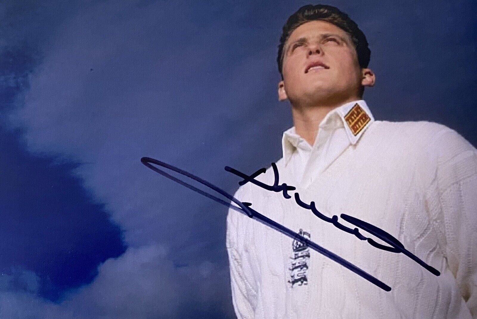 Darren Gough Genuine Hand Signed England 6X4 Cricket Photo Poster painting 5