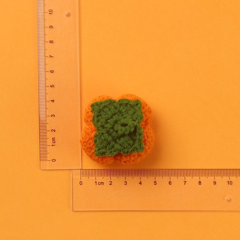 2 Pieces Cute Sunflower Santa Claus Yarn Women’s Bag Pendant Keychain