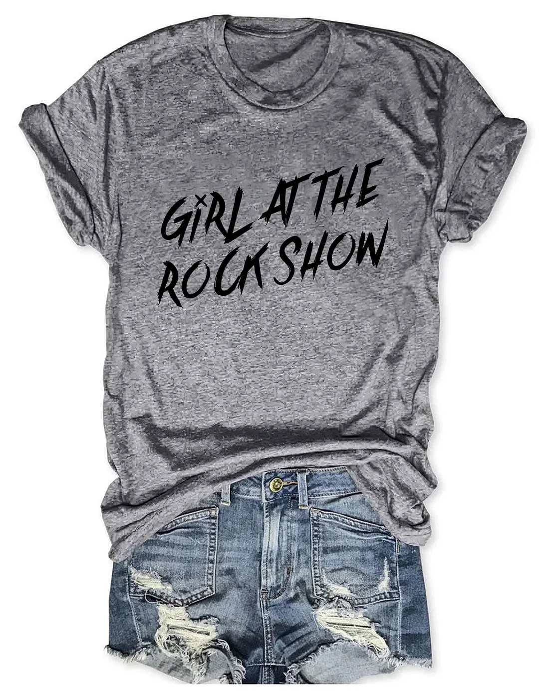 Girl At the Rock Show T-Shirt