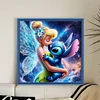 Elf And Stitch - 11CT Stamped Cross Stitch - 40*40cm - Disney