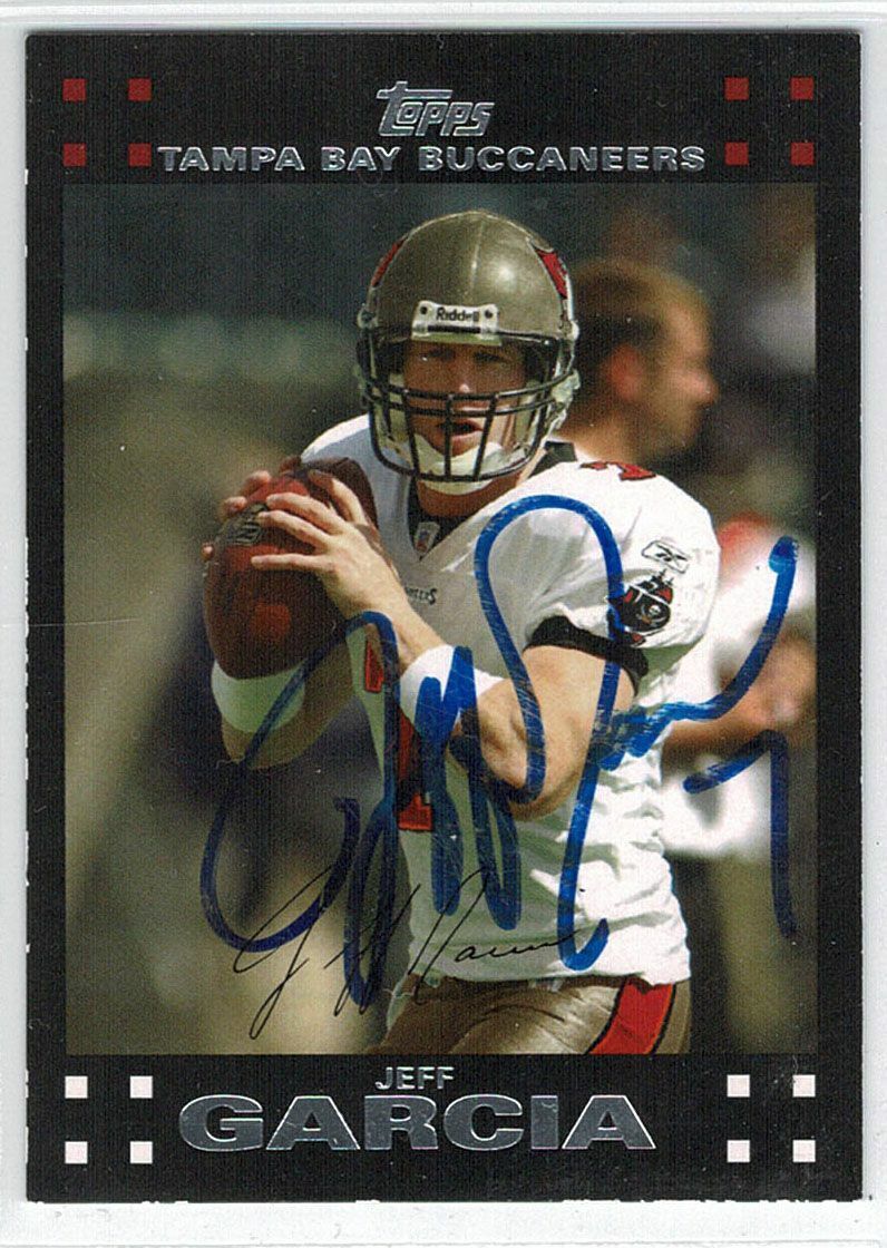 Jeff Garcia signed autographed card! Authentic! 12429