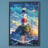 Diamond Painting-DIY Full Round Drill Lighthouse（40*60CM)