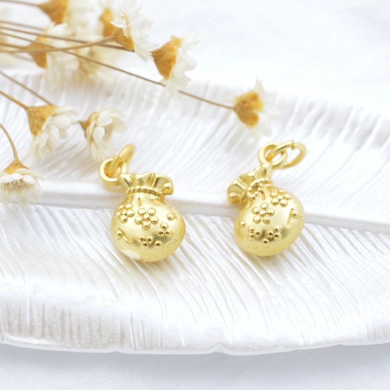 100 PCS/Package Alloy Solid Color Pendant