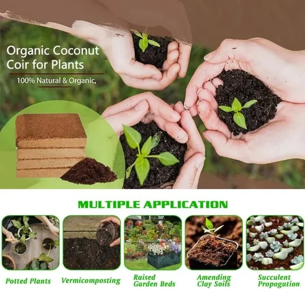 Hot Sale 49% OFF✨ - Premium Organic Coconut Coir Bricks for Plants