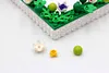 Flower DIY Building Block Photo Frame Kit,Creative Handmade Assembled Photo Frame Handmade Craft Gift Home Tabletop Display Decor