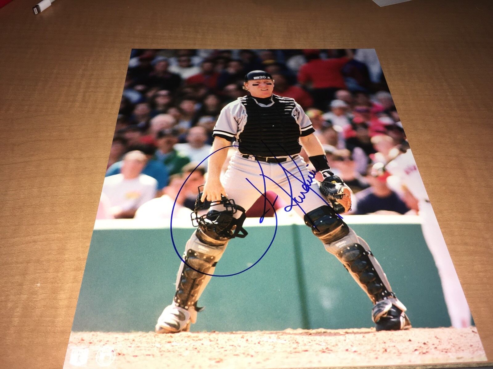 Ron Karkovice Chicago White Sox Signed 8 x 10