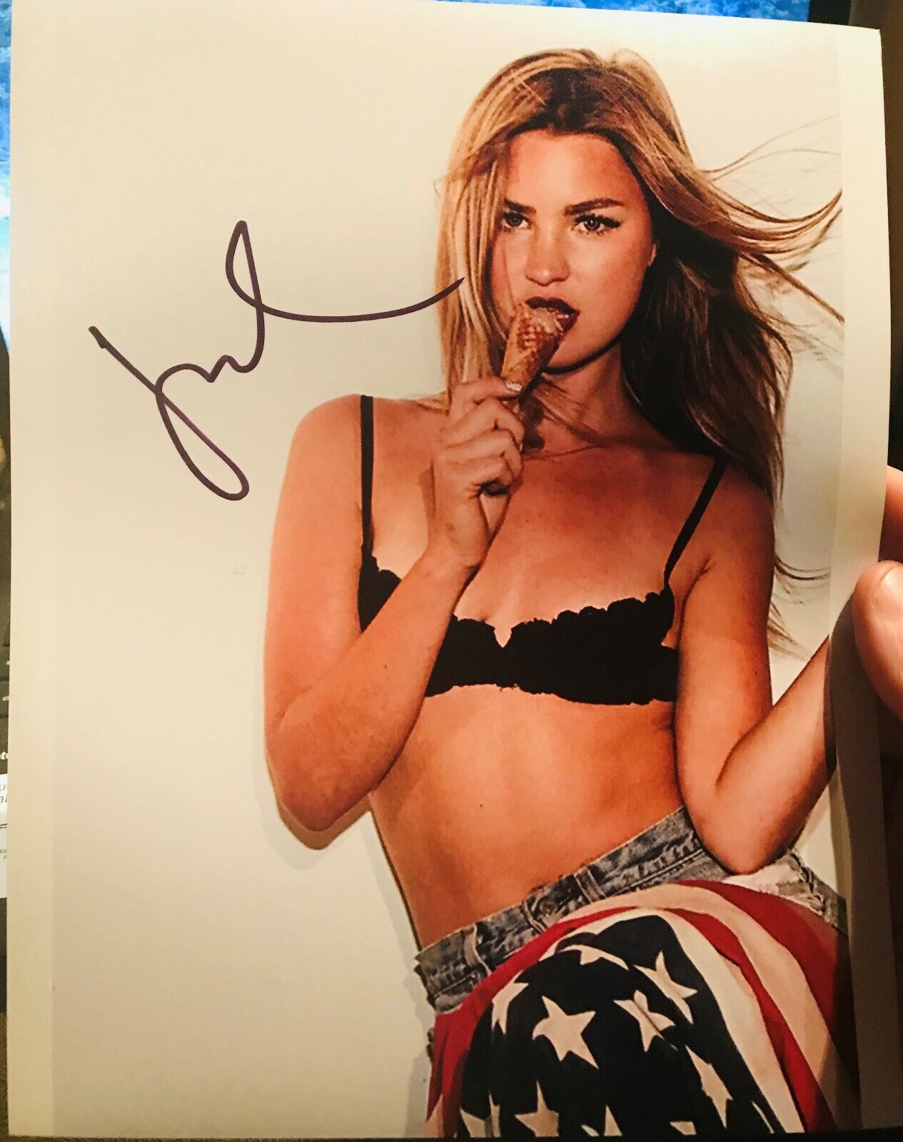 Jennifer Akerman model autographed Photo Poster painting signed 8X10 #3 sexy