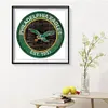Diamond Painting -DIY Round Drill Patriots Football Team(40x40cm)