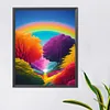 uk.everydayedeals (Limited Stock)Diamond Painting - Round AB Drills - Rainbow(45*55cm)