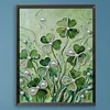Diamond Painting-DIY Special Shaped Drill Pearl Painting Four-Leaf Clover(35x45cm)