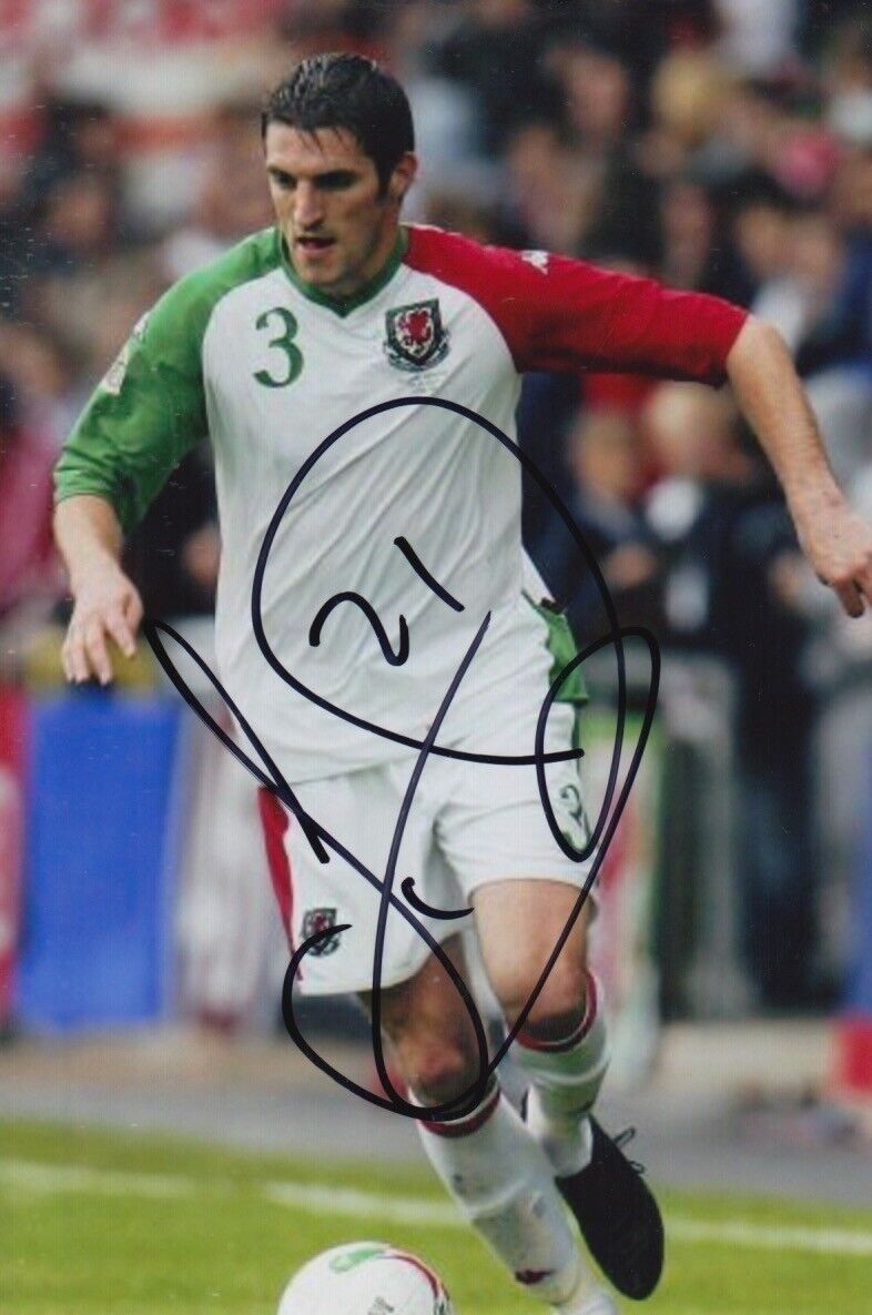 SAM RICKETTS HAND SIGNED 6X4 Photo Poster painting - FOOTBALL AUTOGRAPH - WALES 2.