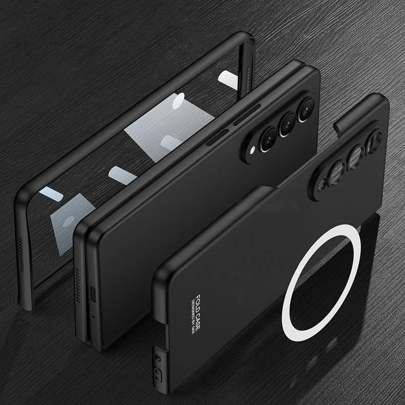 Applicable To Samsung ZFold3/ZFold4 Ultra-Thin Shell Film Wireless Charger Phone Case