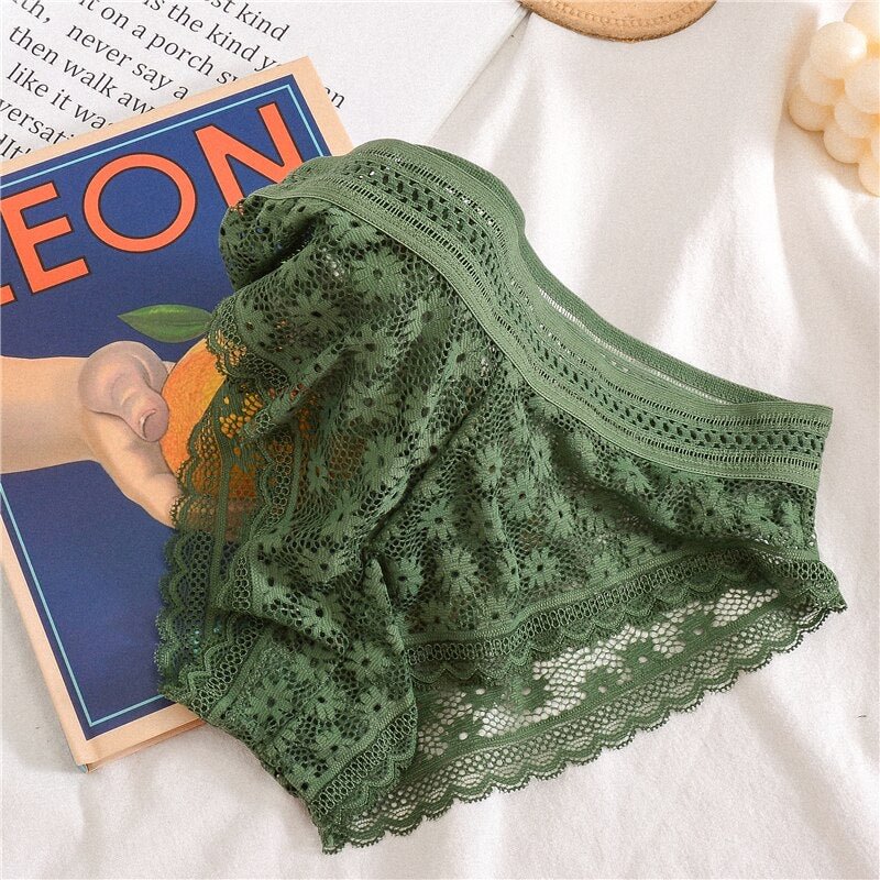 Sexy lace underwear women transparent panties ladies seamless panties sexy women underwear
